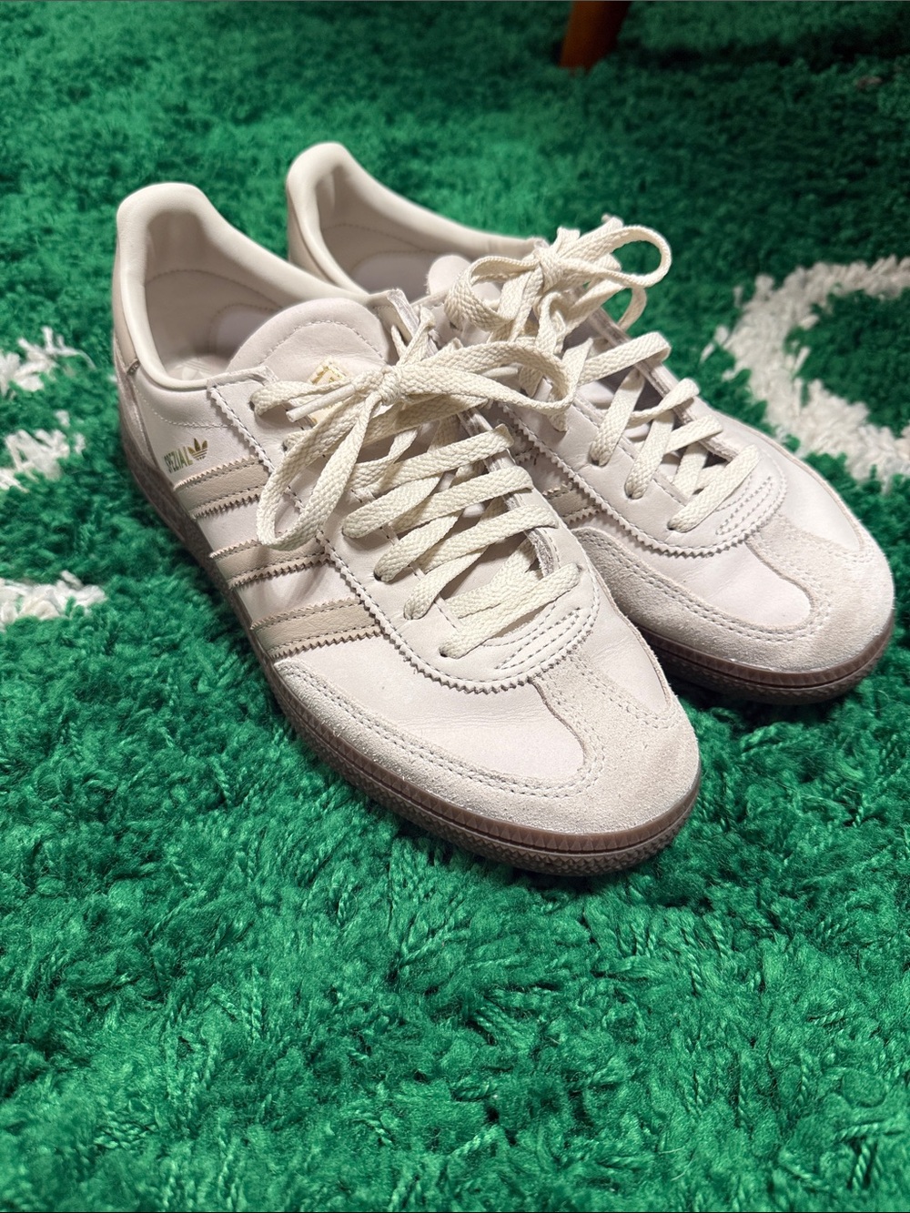 adidas Samba Low-Top Sneakers in Off-White